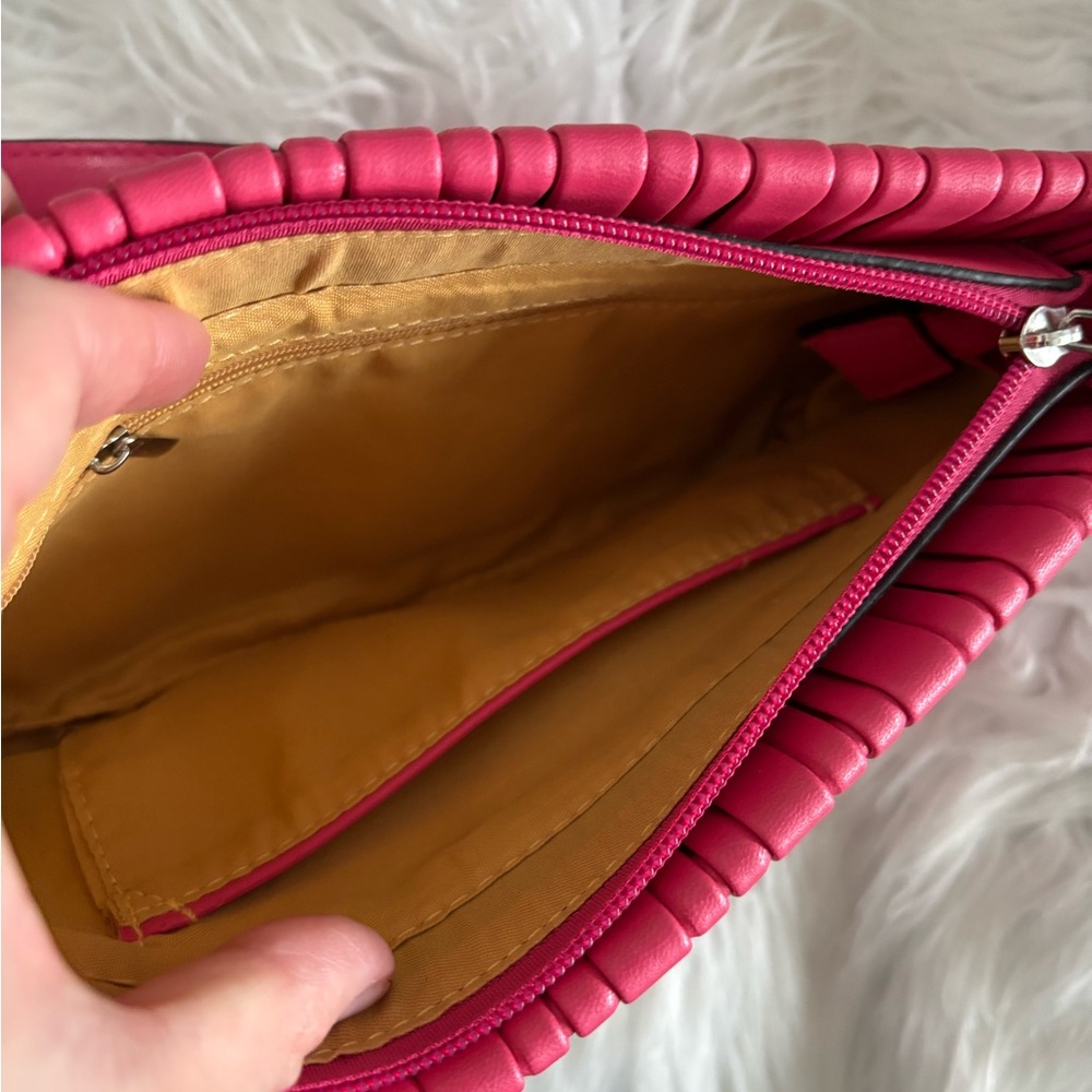 Pink wristlet clutch wallet‎